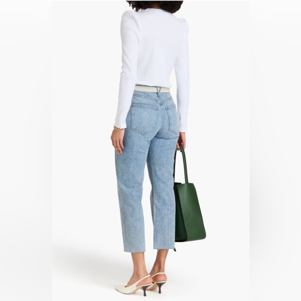 Veronica Beard Joey Straight-Leg Jeans - Picture 2 of 8